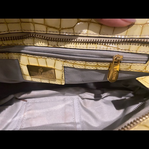 Silvano Biagini Snake Skin Purse w / Removable Gold Chain Strap - Picture 5 of 14